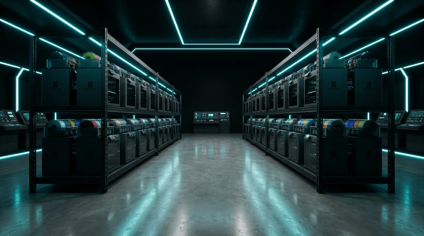Why the Bambu Lab P1S is the Backbone of the PrintFarmX Super Factory