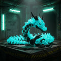 Articulated Crystal Dragon | Cyberpunk Edition