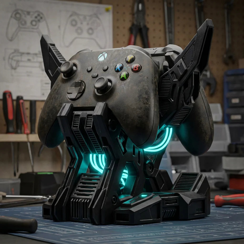Mecha-Unit Controller Stand | Gaming Armor