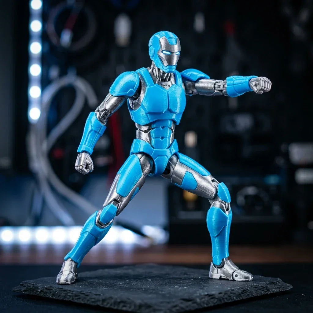 (Assembly Completed) Dummy 13 Articulated Action Figure - Multi-Jointed Movable Robot