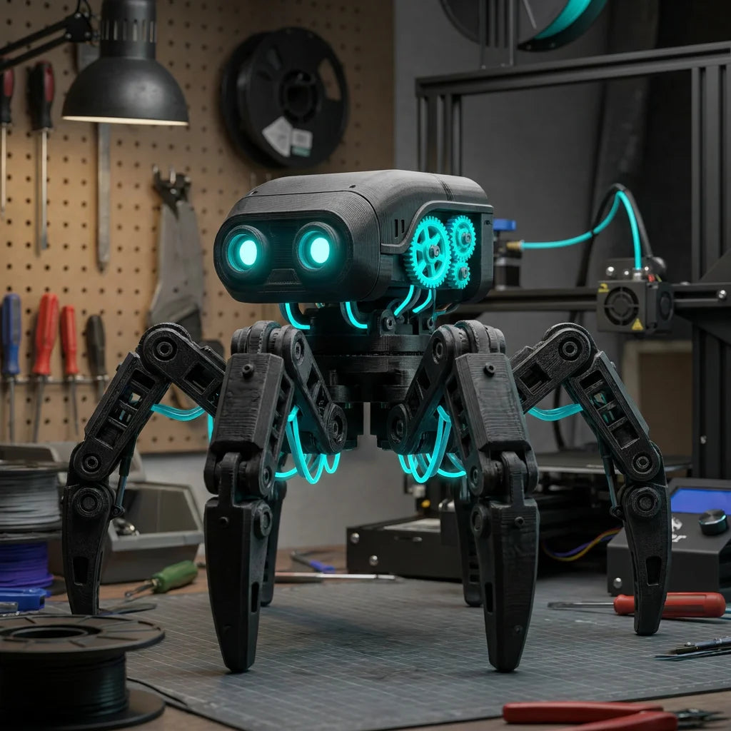 Cyber-Arachnid | Articulated Robot Spider