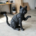 Articulated Cat - Flexible 3D Printed Fidget Pet