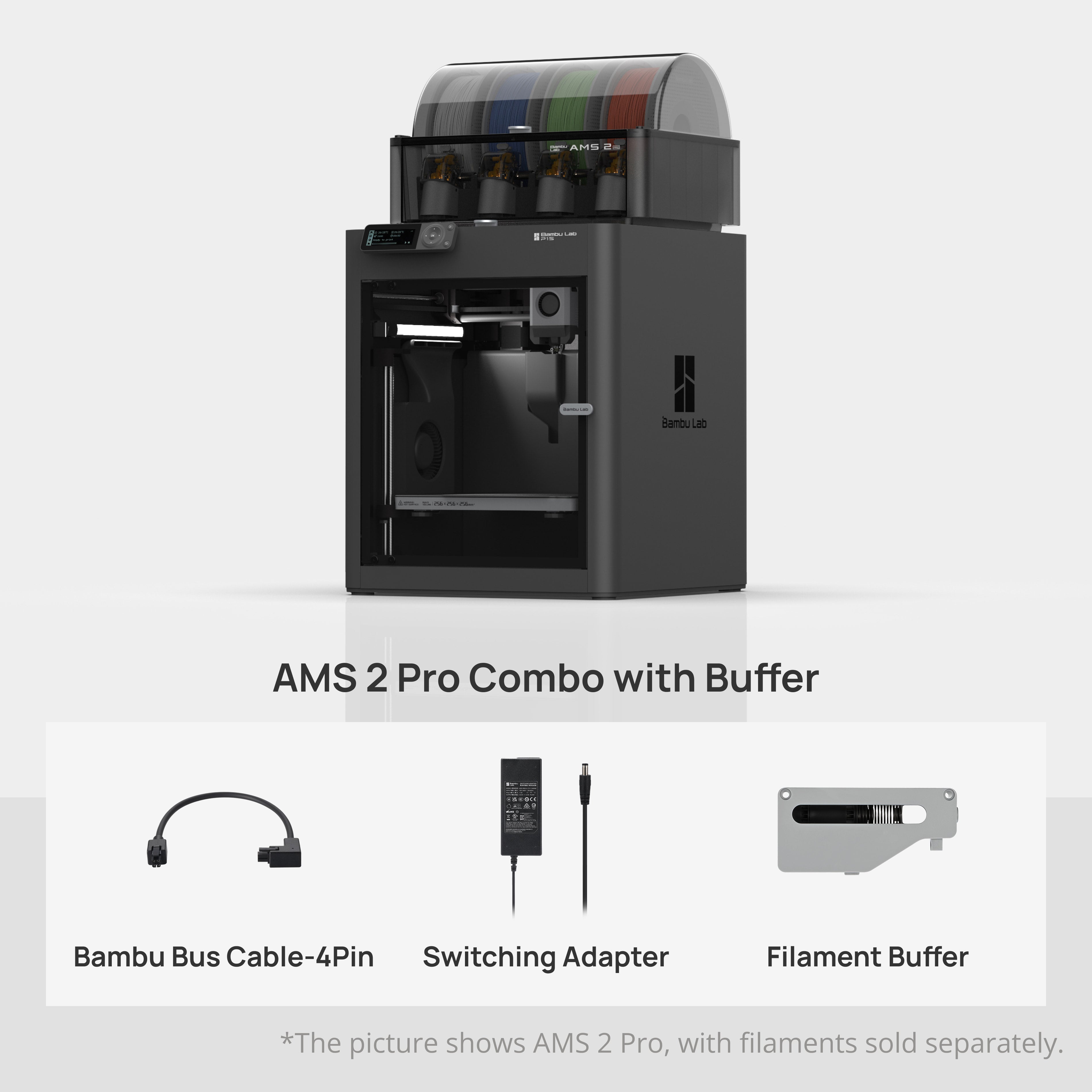 Bambu Lab P1S 3D Printer | Professional Enclosed Super Factory Grade